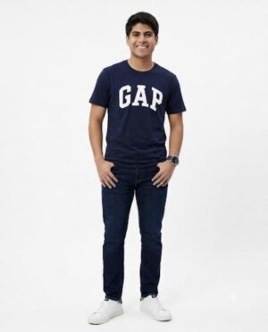 T-Shirt Gap manga corta azul M L T-Shirt Gap manga corta azul M L